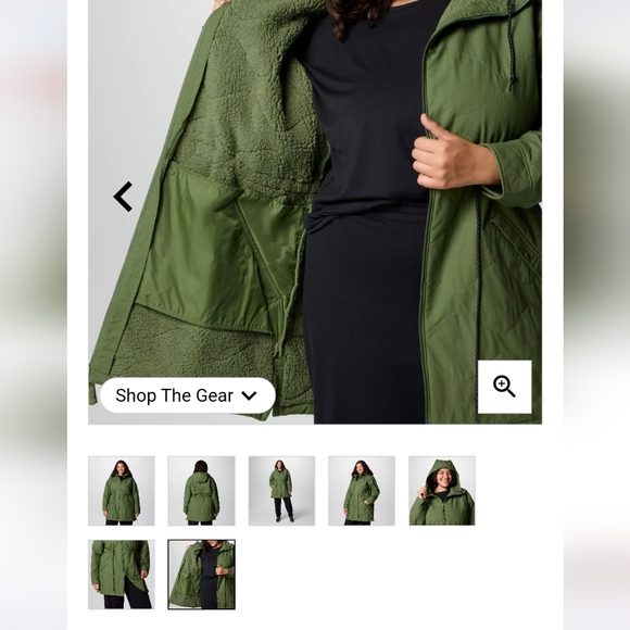 Columbia Crystal Crest Quilted Jacket - Picture 9 of 11